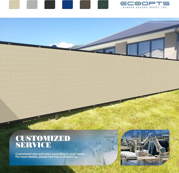 ECOOPTS 4'x212' Privacy Fence Screen Windscreen - Image 7