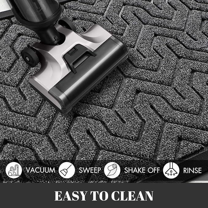 Yimobra 72x24 Indoor Outdoor Runner Rug, Heavy-Duty Entrance Mat - Image 5