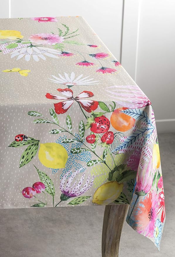 Maison d' Hermine Table Cloth Rectangle Table 100% Cotton 70 x 90 Inches - Image 9