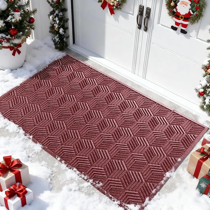 Yimobra Extra Large Door Mat 60x32, All-Season Waterproof Outdoor Mats by Yimobra