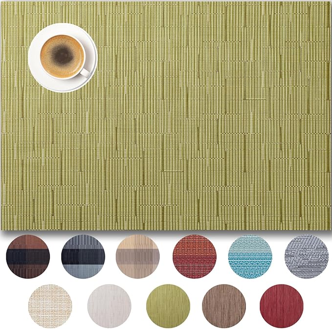 Placemats Set of 8 by Unknown
