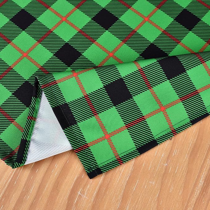 Classic Gingham Buffalo Tablecloth Fabric - Image 8
