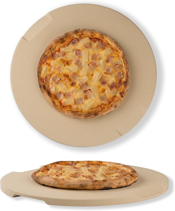 Pizza Stone, Cordierite Baking Stone by ROCKSHEAT