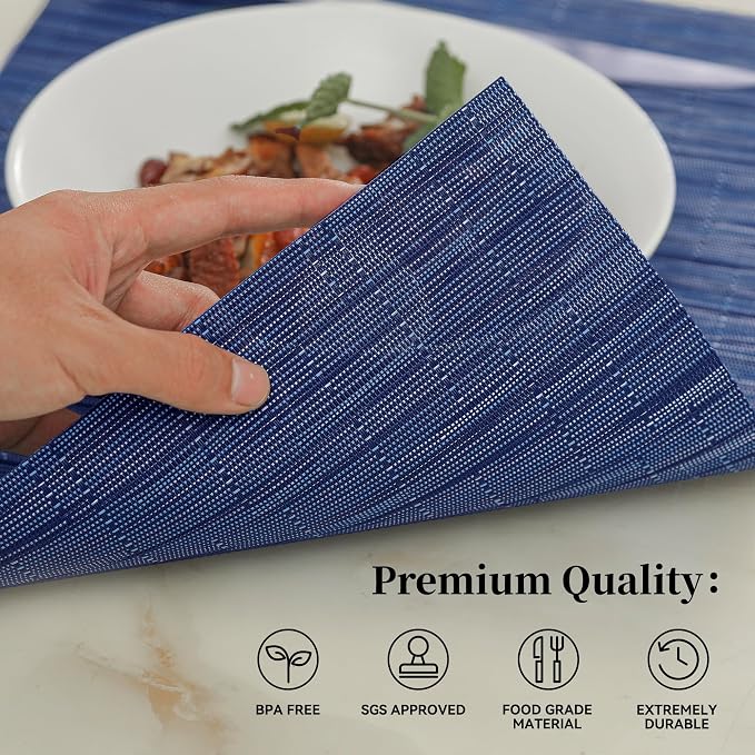 Leetaltree Blue Placemats Set of 4 - Image 3