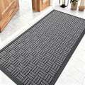 OLANLY Front Door Mat Outside Entrance 47x23, Heavy Duty Sturdy Natural Rubber by OLANLY