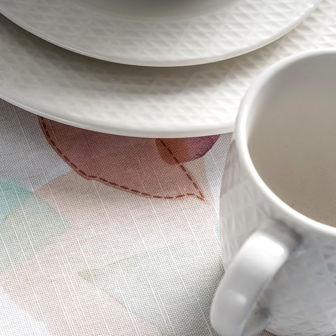 Maison d' Hermine Table Cloth Round Table 100% Cotton 69 Inches Tablecloth - Image 8