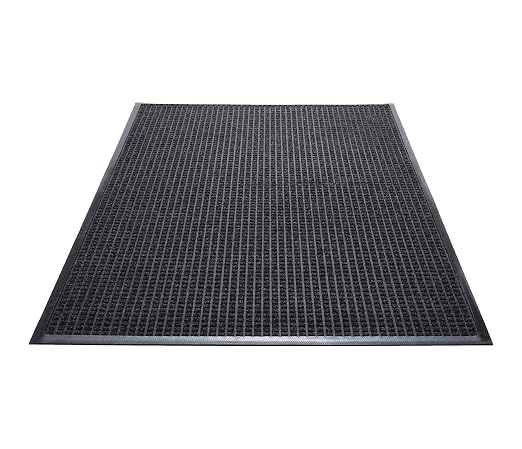 Guardian WaterGuard Indoor/Outdoor Wiper Scraper Floor Mat, Rubber/Nylon by GuardianFloorProtection