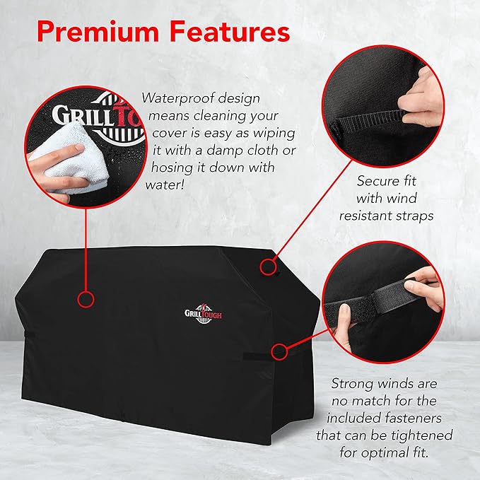 Heavy Duty Griddle Cover for Outdoor Griddle, Fits 36 Inch Griddle – Waterproof - Image 3