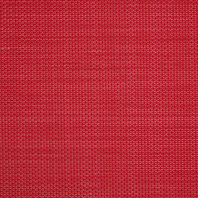 DII PVC Tabletop Collection Woven Indoor/Outdoor, Wedge Placemat Set, Tango Red - Image 2