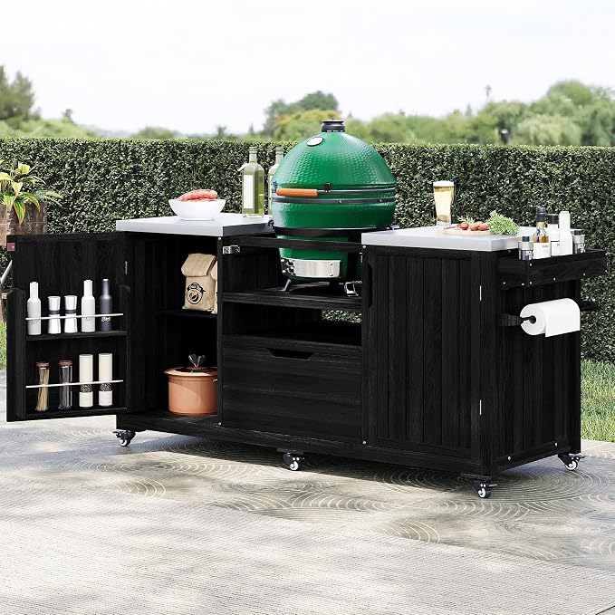 66.5" Outdoor Kitchen Island - Image 8