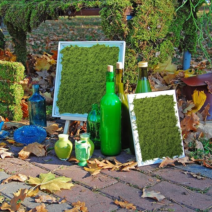 Zeyune 2 Pcs Fake Moss Table Runner - Image 4