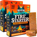 Fire Starter Cubes, Waterproof & Odorless Firestarter Squares by ForeverPine
