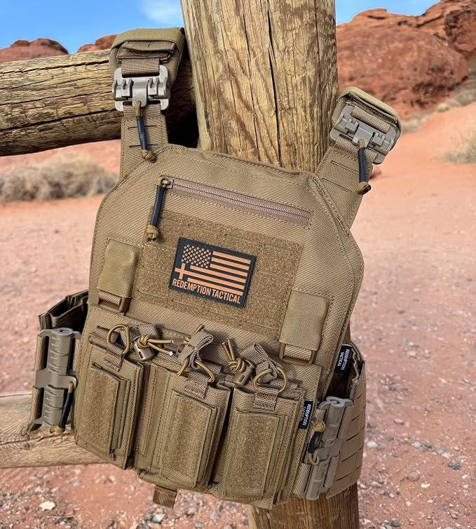 Redemption Crusader 2.0 Molle Quick Release Buckles Airsoft Vest - Image 4