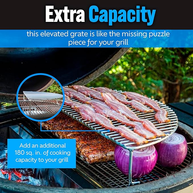 SnS Grills Slow ‘N Sear Elevated Cooking Grate - Image 5