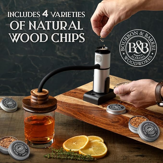 BOURBON&BARREL Cocktail Smoker Kit | Crafted - Image 4