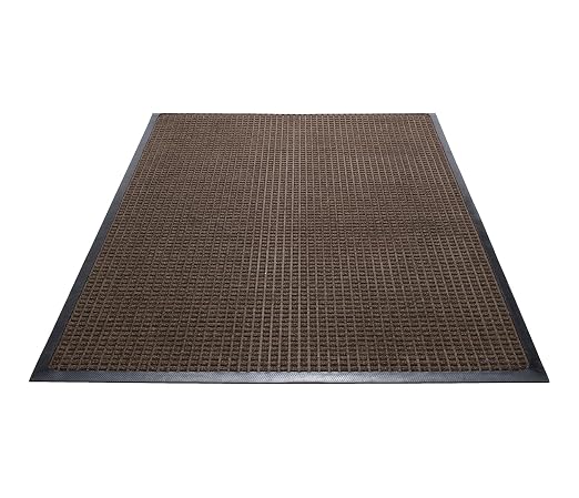 Guardian WaterGuard Indoor/Outdoor Wiper Scraper Floor Mat, Rubber/Nylon by GuardianFloorProtection