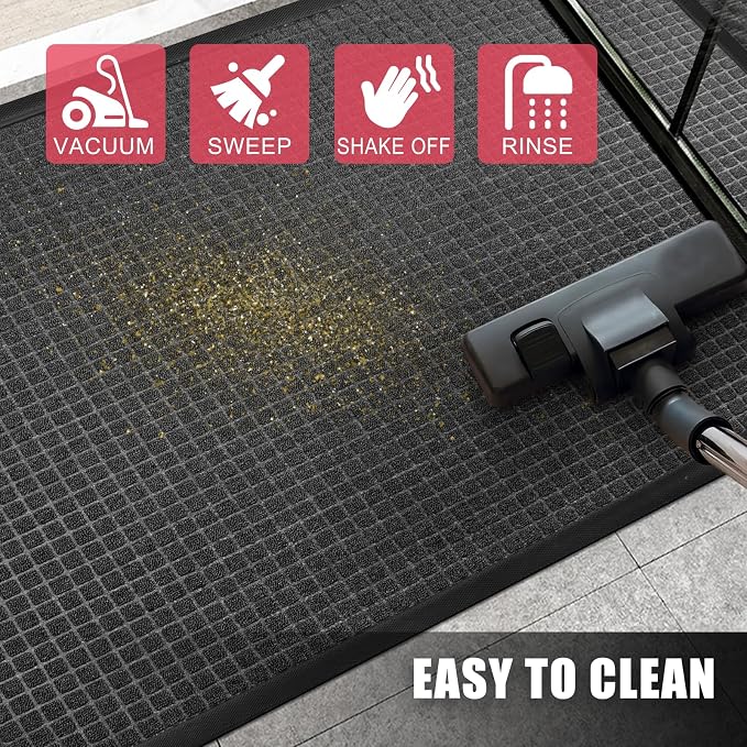 Kuyal Front Door Mat, Waterproof Welcome Mats - Image 6