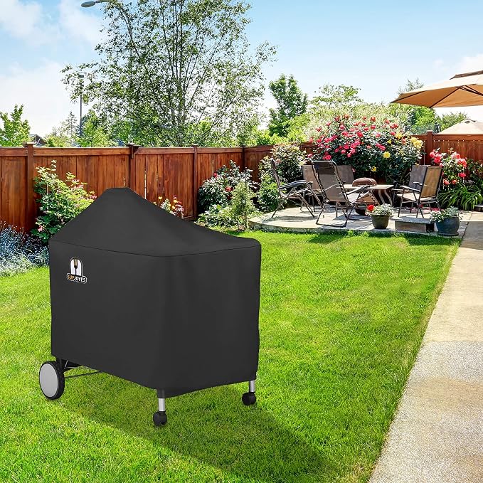 SUPJOYES Grill Cover for Weber Performer Deluxe Charcoal, 22 Inch BBQ Covers - Image 7