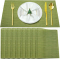 Placemats Set of 8, Heat and Stain Resistant Indoor/Outdoor Place mats by BxzanDya-LifeSmartMaker