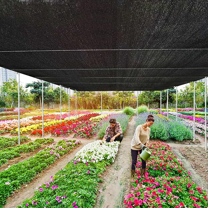 Shade Cloth- 90% Sunblock Net for Garden Patio, Shade Sails -for Plants - Image 3