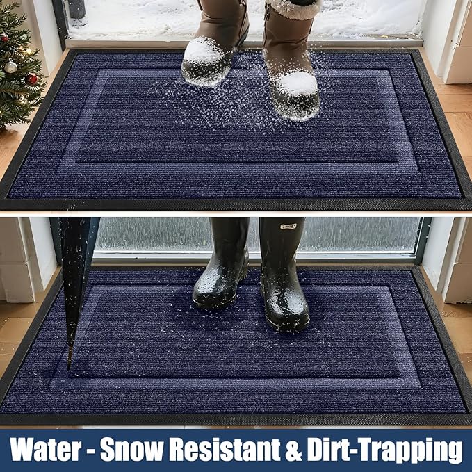 Extra Large Front Door Mat Outside Entrance Indoor Doormat, Outdoor Door Mats - Image 3