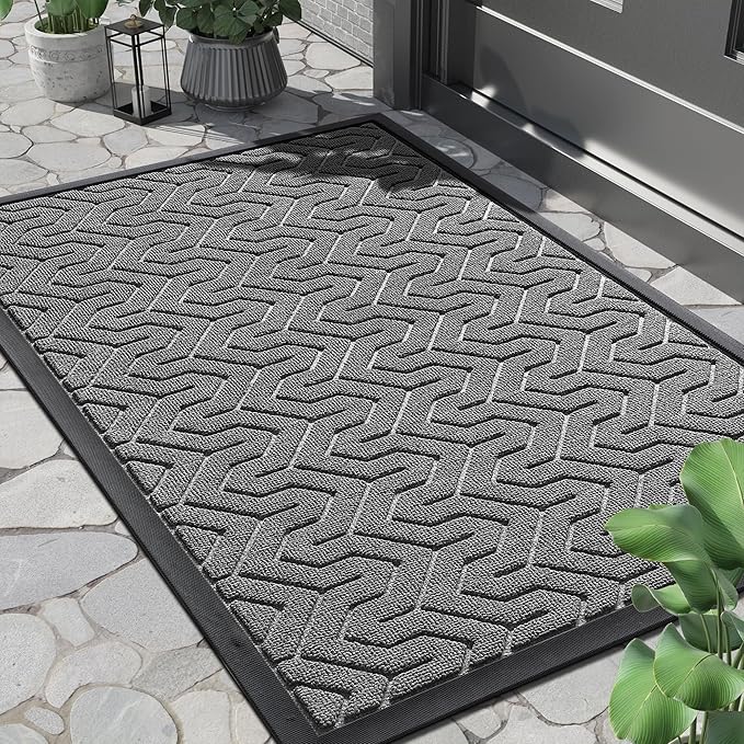 Yimobra Large Door Mat Outside Entrance 36x24, Waterproof Heavy Duty Outdoor - Image 7