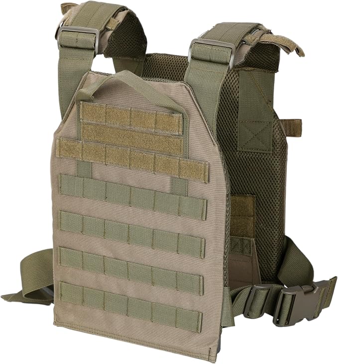 Greencity Weight Vest Adjustable Strength and Endurance Training, Tactical Vest - Image 3