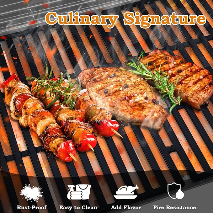 19.5 inch Grill Grates for Weber Genesis Grill Parts, Genesis 300 Series Grates - Image 6