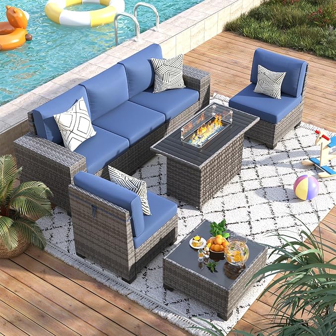 7 Piece Patio Furniture Set - Image 2