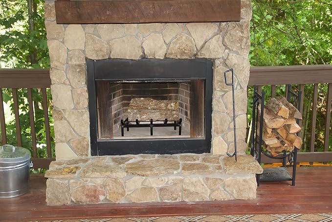 SteelFreak Super Heavy Duty Steel Fireplace Grate - Image 3