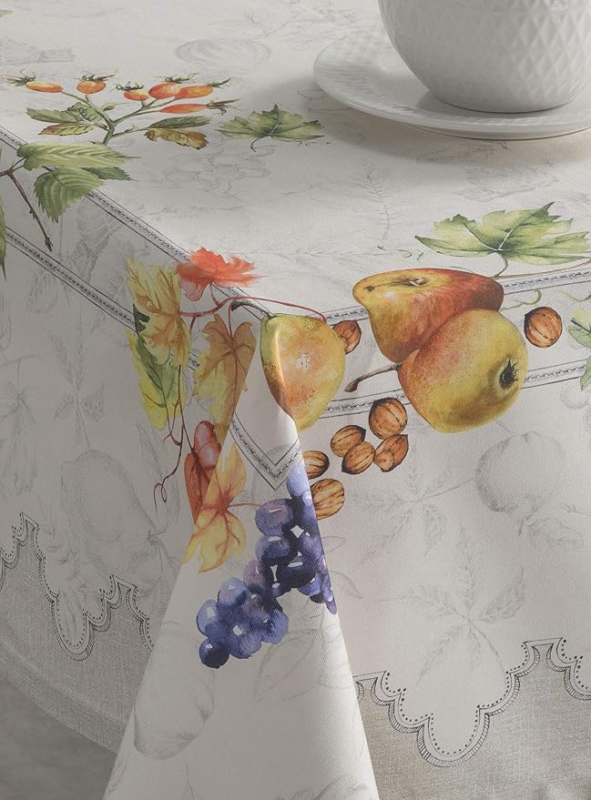 Maison d' Hermine Table Cloth Rectangle Table 100% Cotton 60 x 90 Inches Fall - Image 7