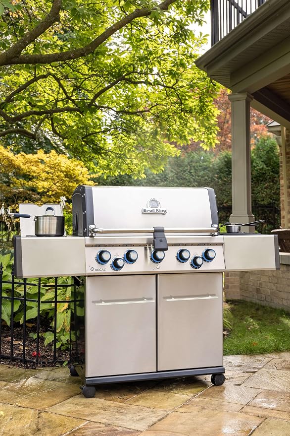 Broil King 958947 Regal S 590 Pro IR Natural Gas Grill, Stainless Steel - Image 19