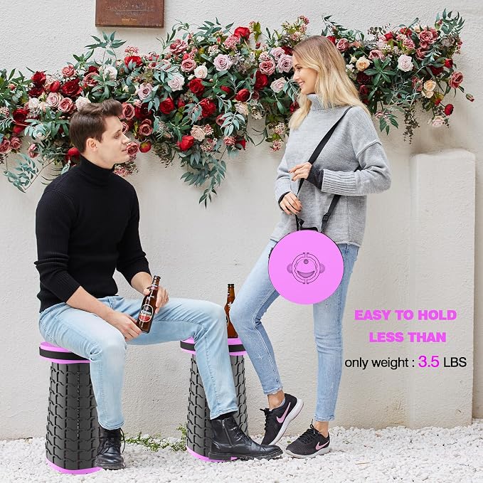 ALEVMOOM Upgraded XXL Collapsible Stool - Image 6