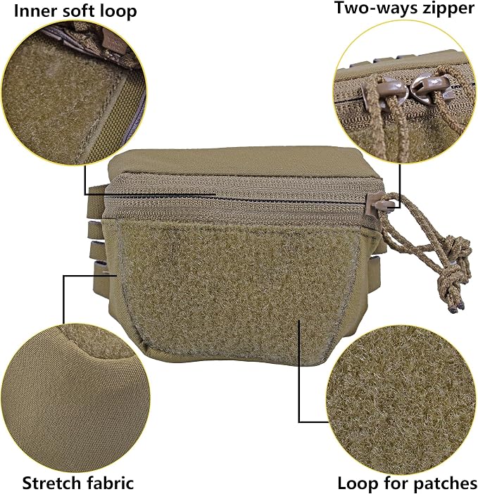 Tactical NVG Battery Pouch Helmet Mounted, Counter Weight Pouch GP Balance - Image 2