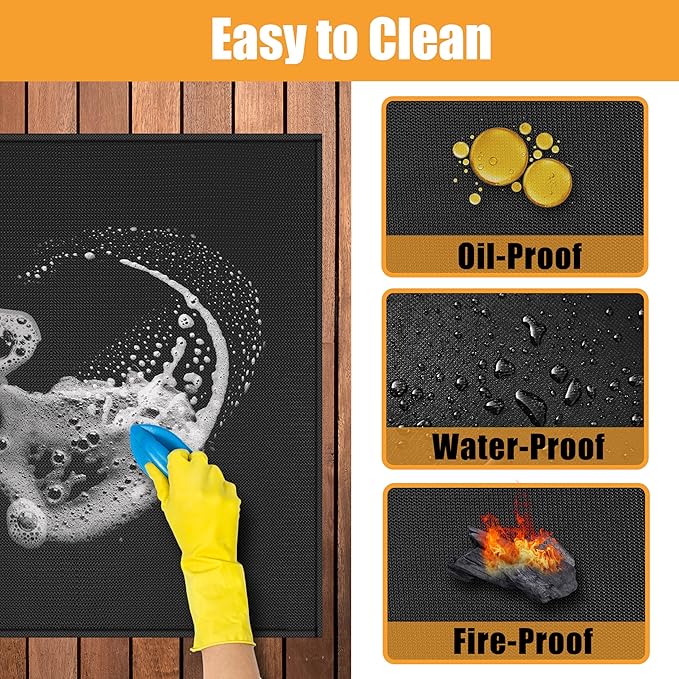 24x42in Heat Resistant Grill Mats - Image 4