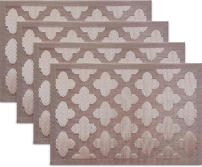 Vinyl Placemats Set of 4 by PandaPalm
