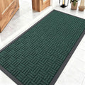 OLANLY Front Door Mat Outside Entrance 47x23, Heavy Duty Sturdy Natural Rubber by OLANLY