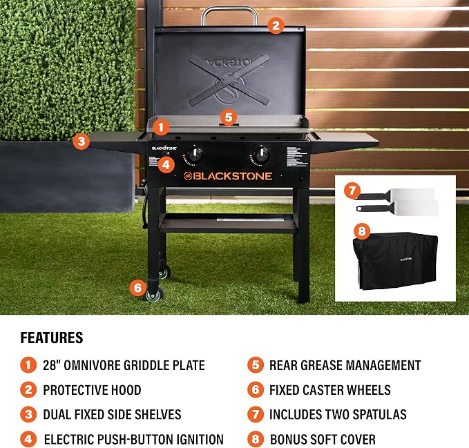 Blackstone 2450AZ 28" Omnivore Griddle Bundle - Image 4
