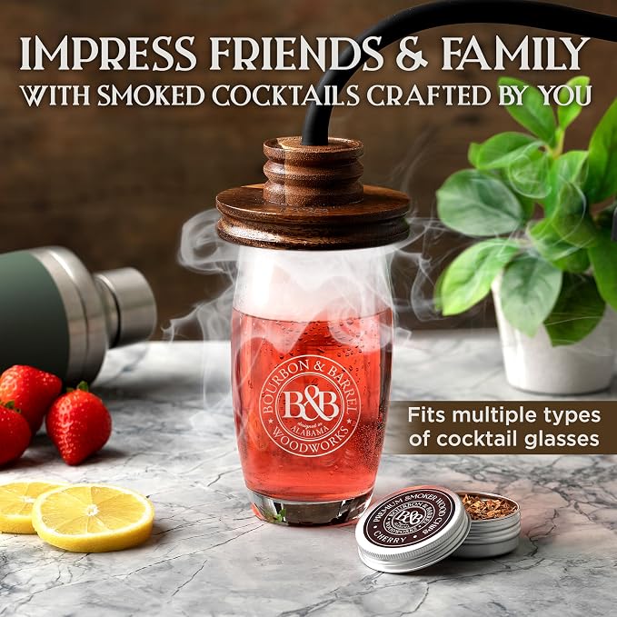 BOURBON&BARREL Cocktail Smoker Kit | Crafted - Image 6