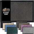 GORILLA GRIP 100% Waterproof All-Season WeatherMax Doormat 35x23, US Designed by GorillaGrip