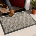Yimobra Outdoor Mats for Front Door 29.5x17, Stops Mud & Dirt at Entrance by Yimobra