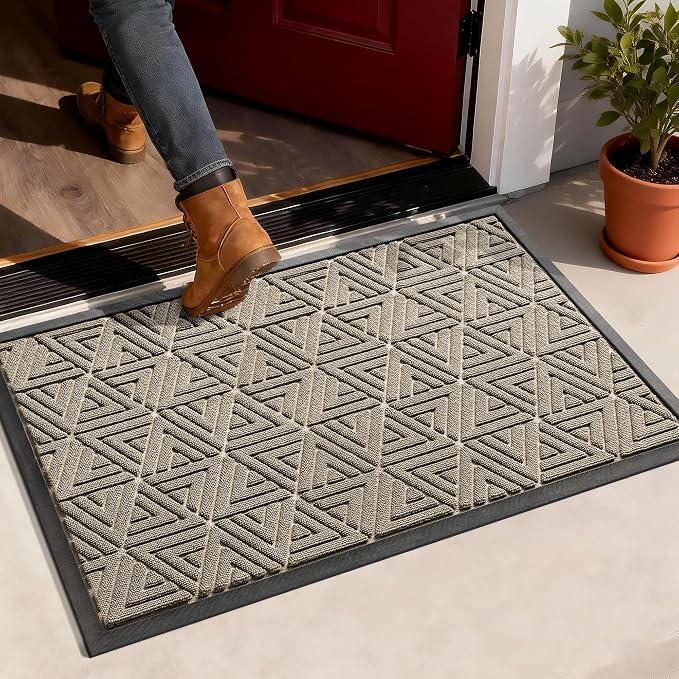 Yimobra Large Door Mat 36x24, All-Weather Waterproof Non-Slip Welcome Matt by Yimobra