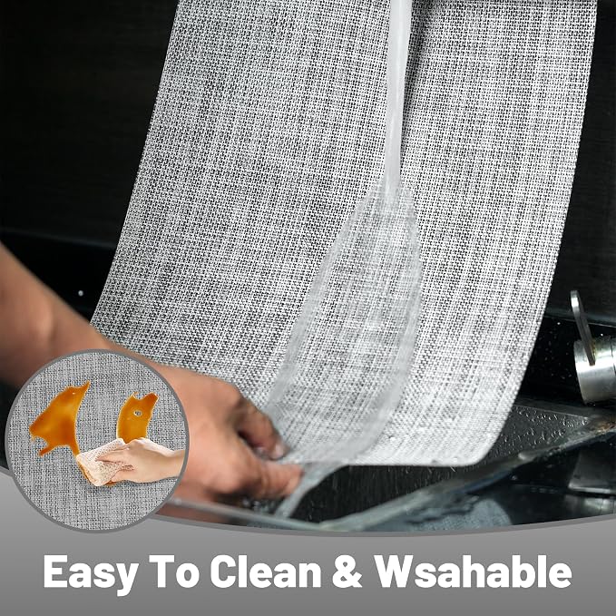 Placemats Set of 8，Non-Slip PVC Weave Table Mats Easy to Clean，Heat Resistant - Image 3