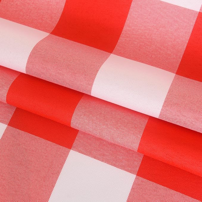 Cupuamon 2 Pack Waterproof Polyester Fabic Rectangle Checkered - Image 6