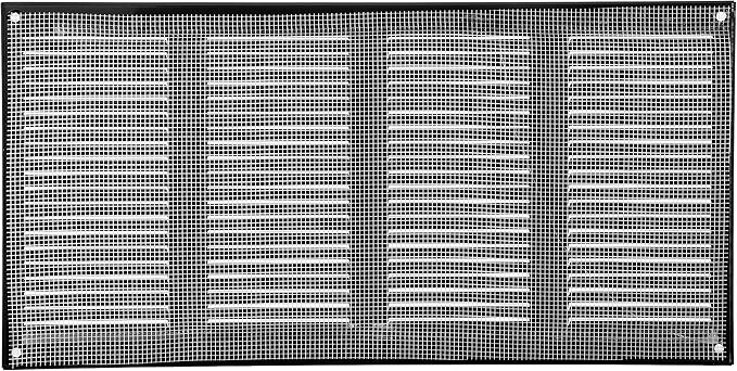 Vent Systems 16" x 8" Inch Black Metal Air Vent Cover - Image 6