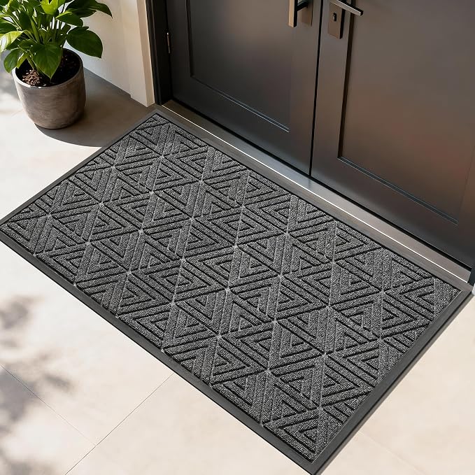 Yimobra Extra Large Door Mat 60x36, All-Weather Waterproof Non-Slip Welcome by Yimobra