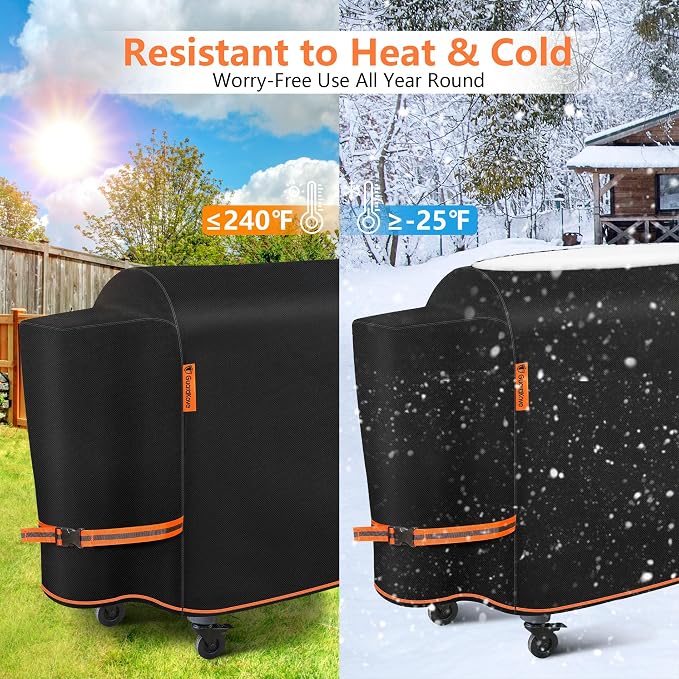 Grill Cover for Traeger Pro 34/780 Series, Waterproof Wood Pellet Smoker Cover - Image 8