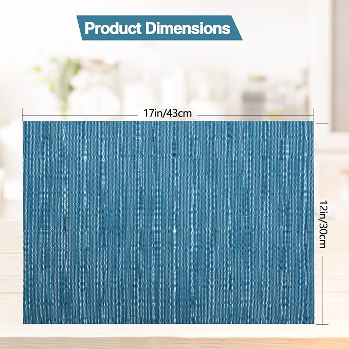 SLKQG Vinyl Placemats Set of 8 - Image 5