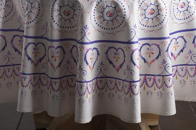 Maison d' Hermine Table Cloth Round Table 100% Cotton 69 Inches Tablecloth - Image 7