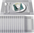 Placemats Set of 12, Heat and Stain Resistant Indoor/Outdoor Place mats by BxzanDya-LifeSmartMaker